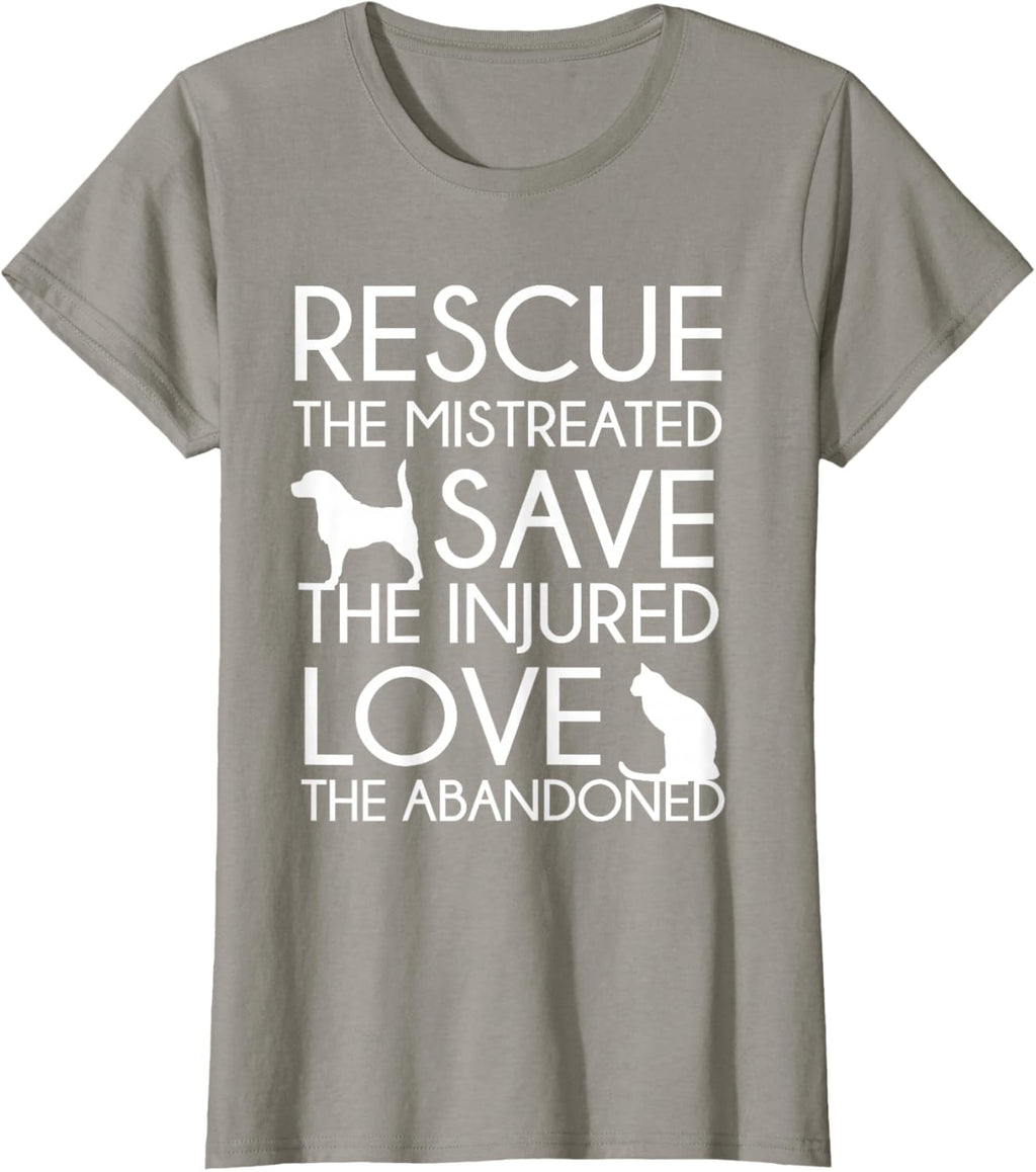 Animal Rescue Gift - Saving Animals - Dog Lover T-Shirt