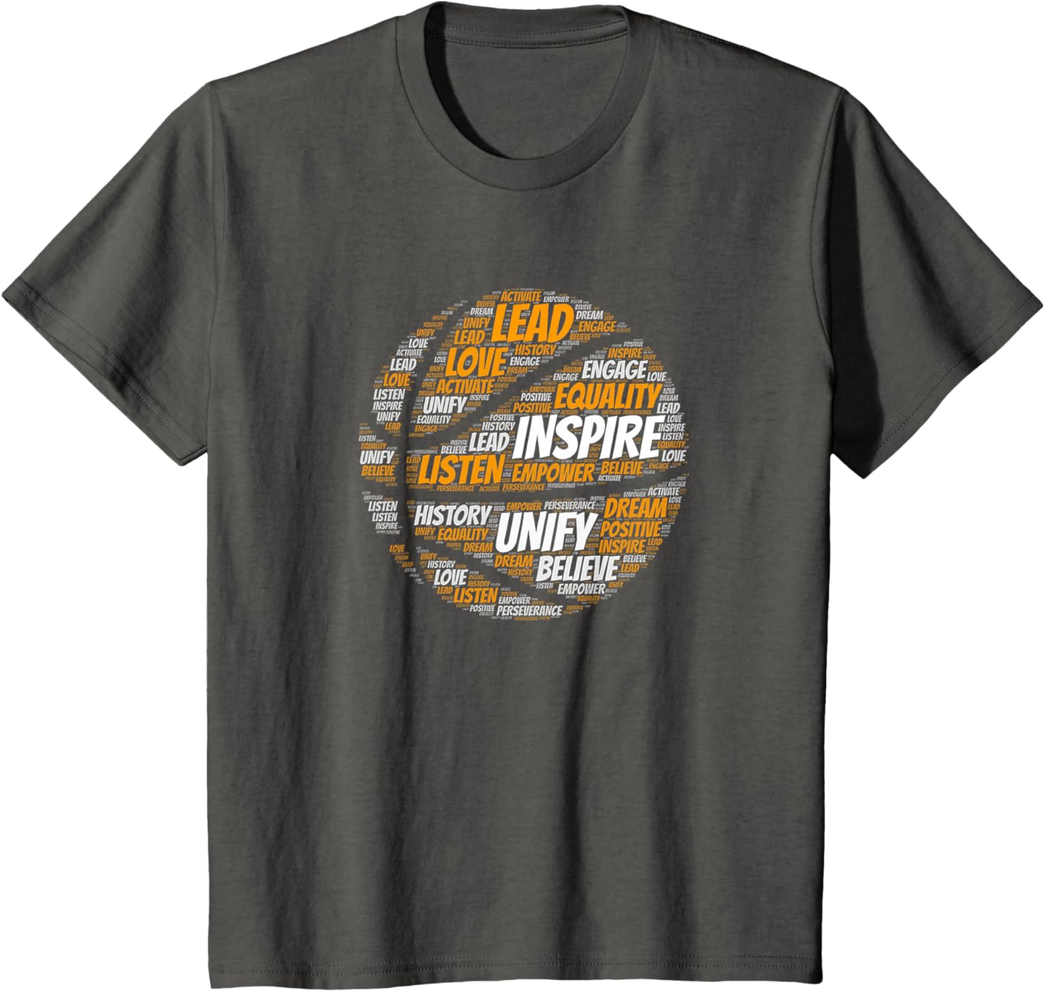 Motivational Quote Basketball Inspiring Words T-Shirt