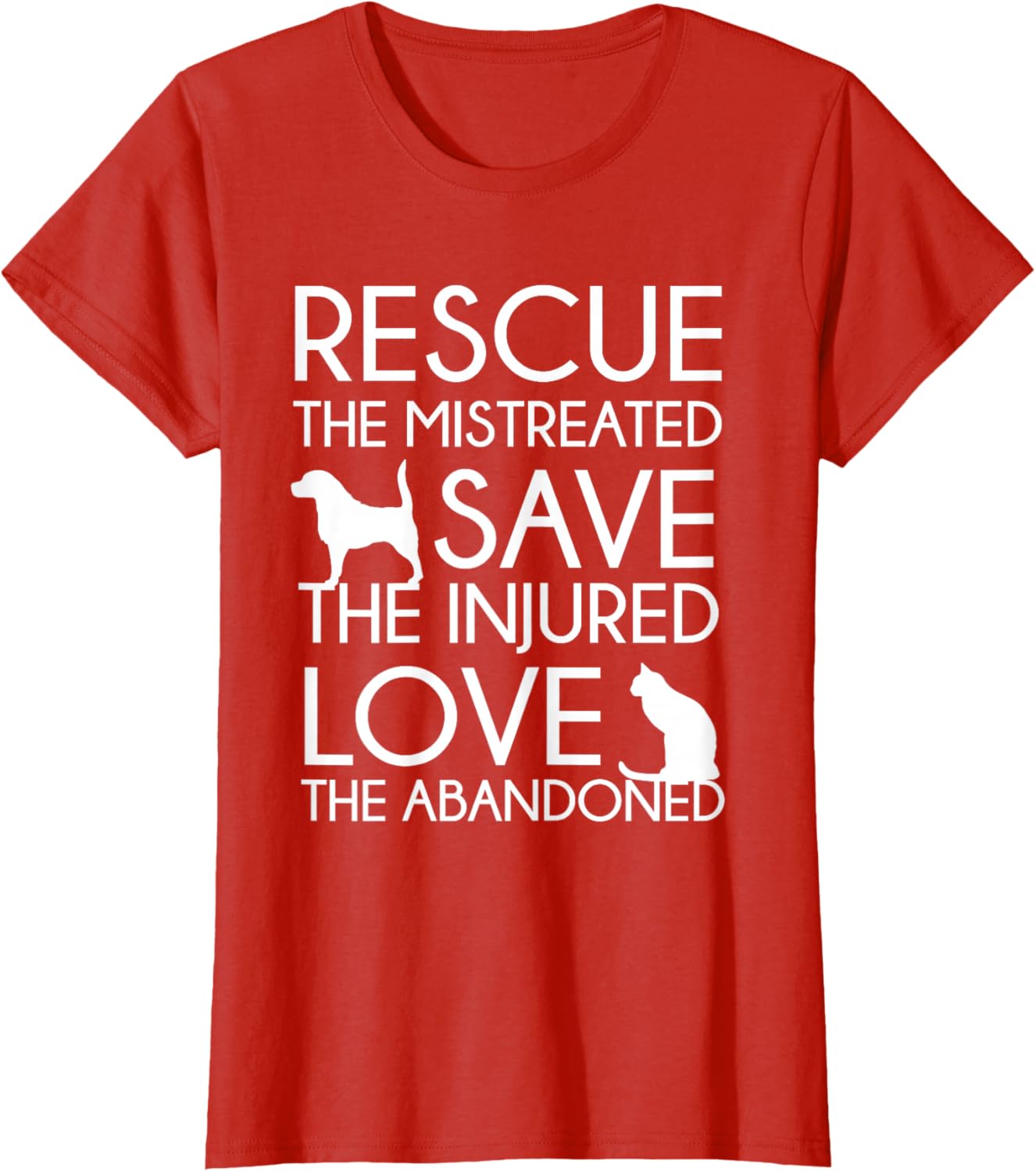 Animal Rescue Gift - Saving Animals - Dog Lover T-Shirt