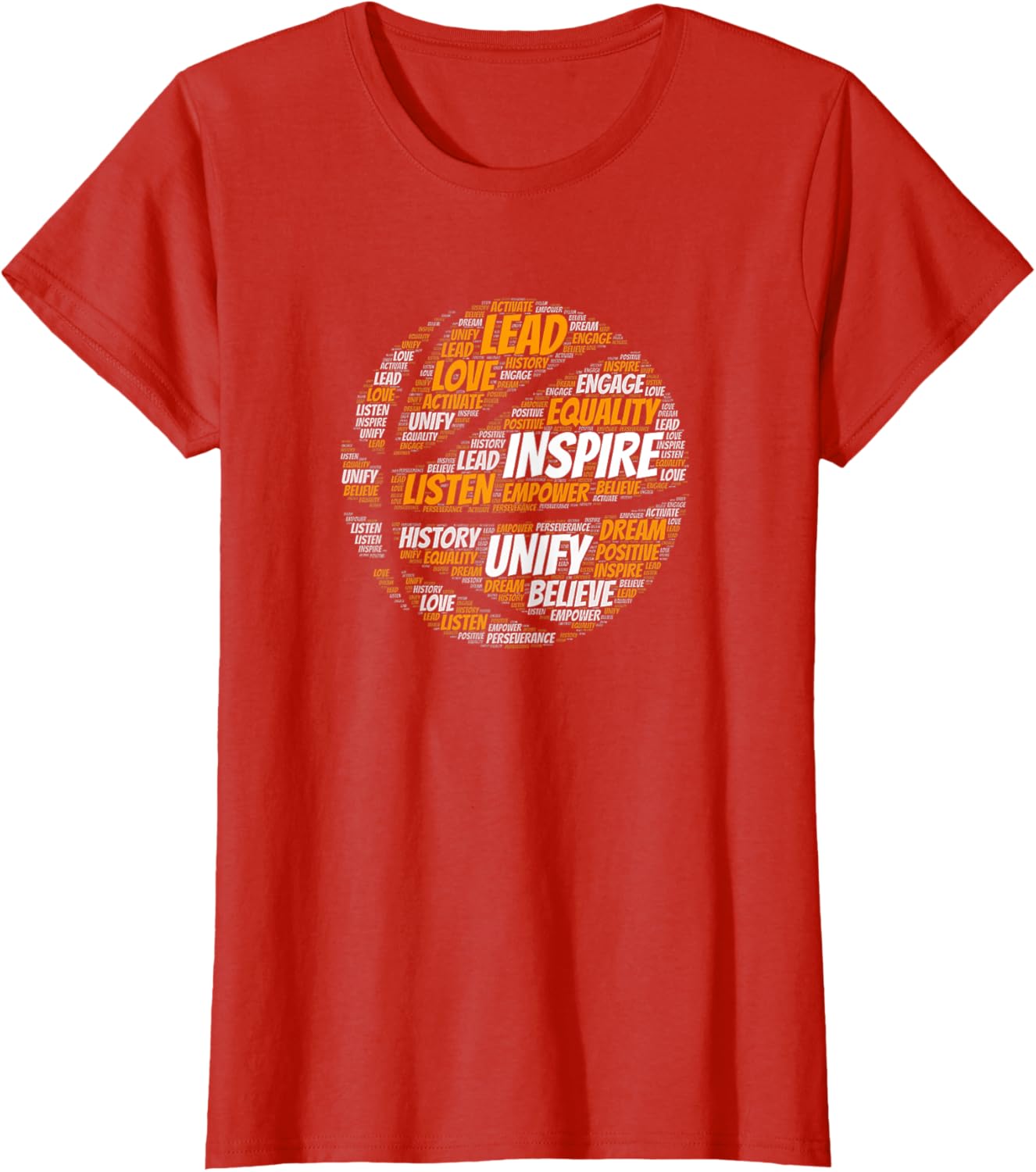 Motivational Quote Basketball Inspiring Words T-Shirt