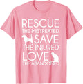 Animal Rescue Gift - Saving Animals - Dog Lover T-Shirt