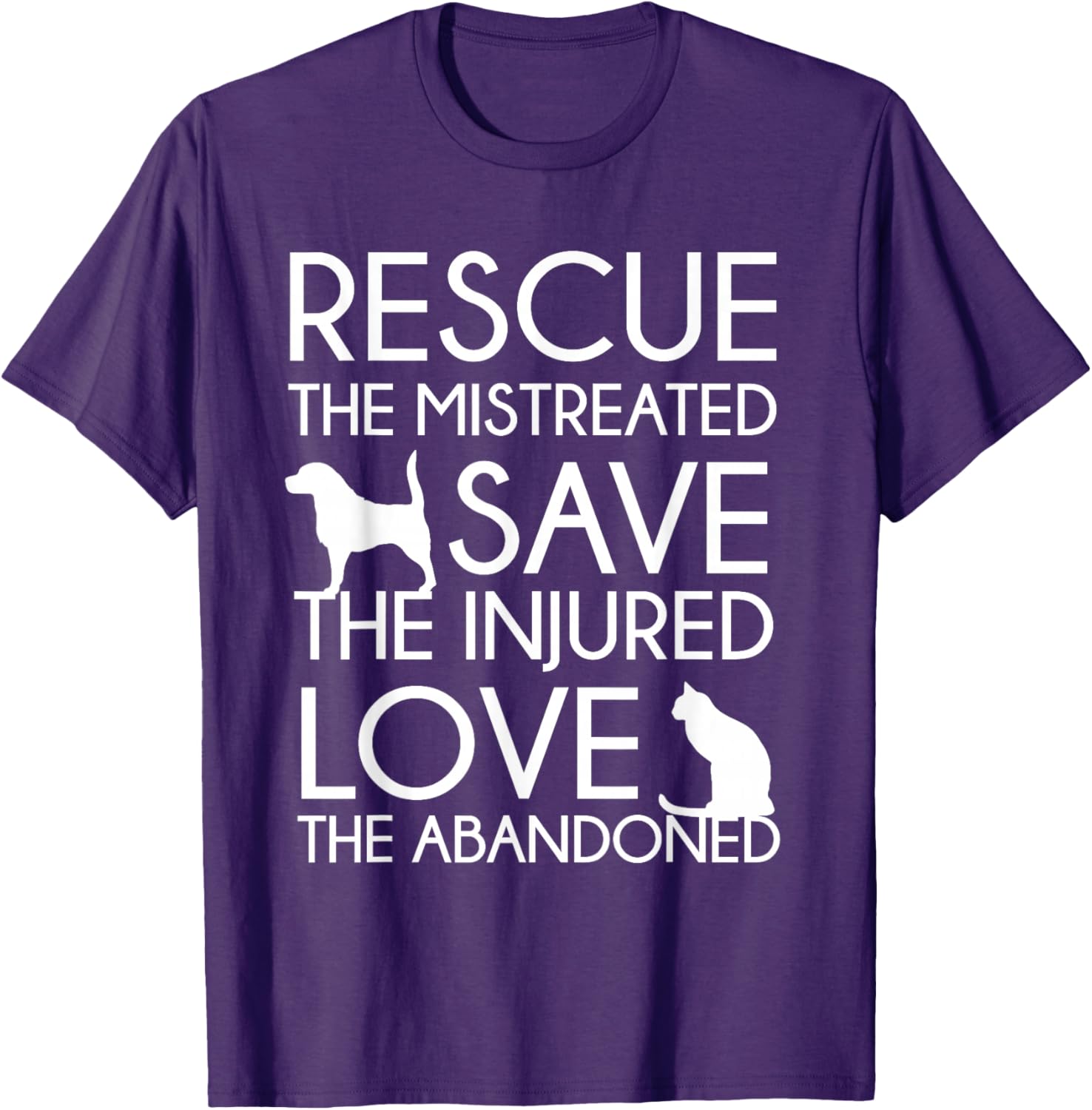 Animal Rescue Gift - Saving Animals - Dog Lover T-Shirt