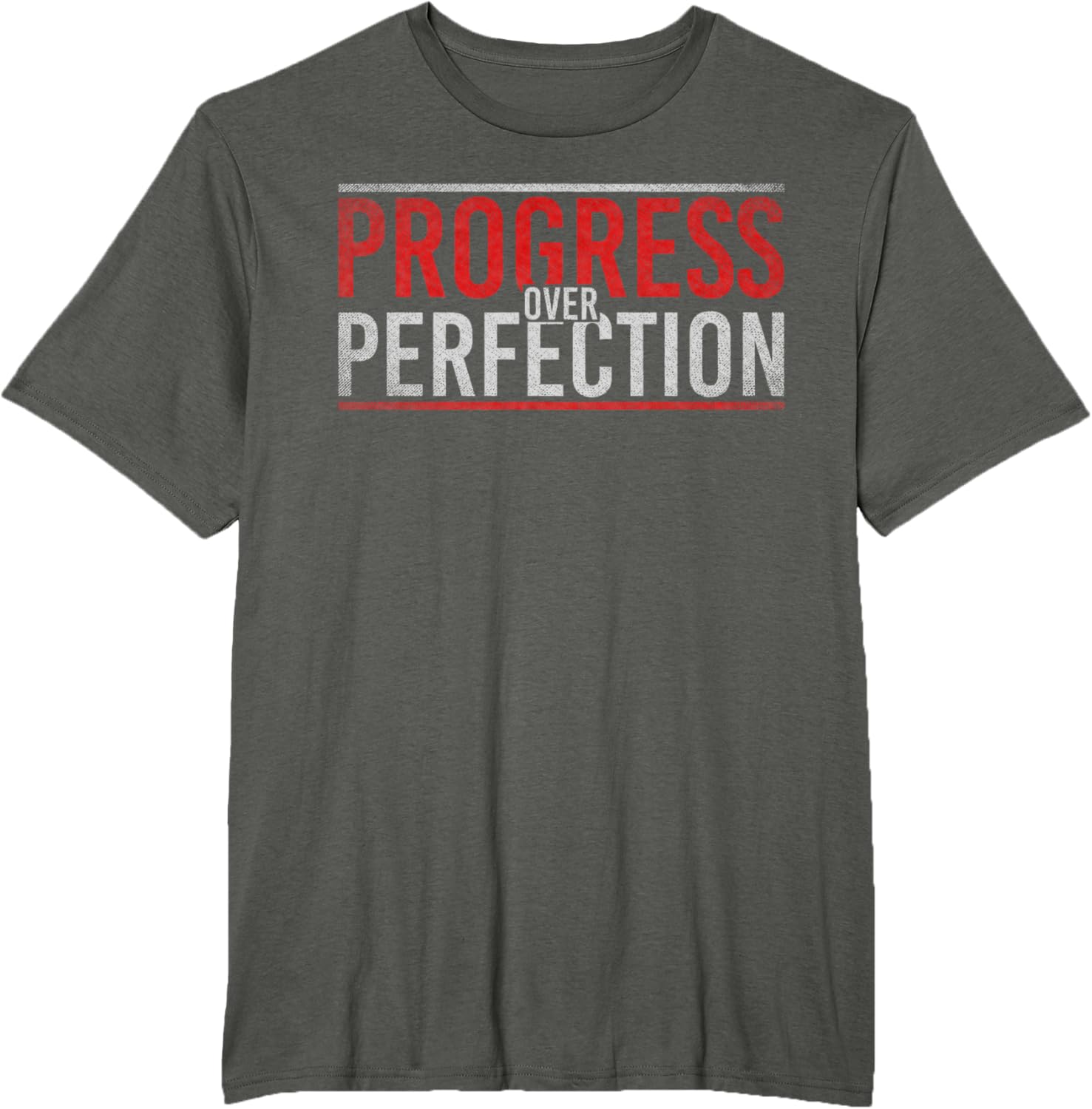 Progress Over Perfection Motivational T-Shirt