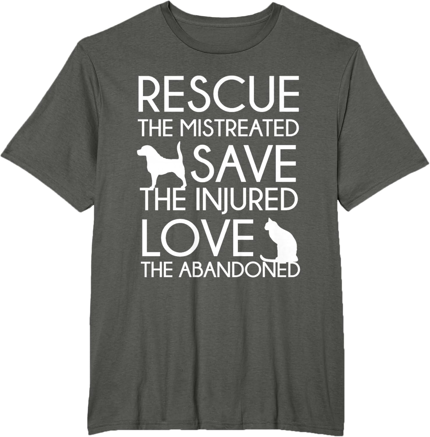 Animal Rescue Gift - Saving Animals - Dog Lover T-Shirt
