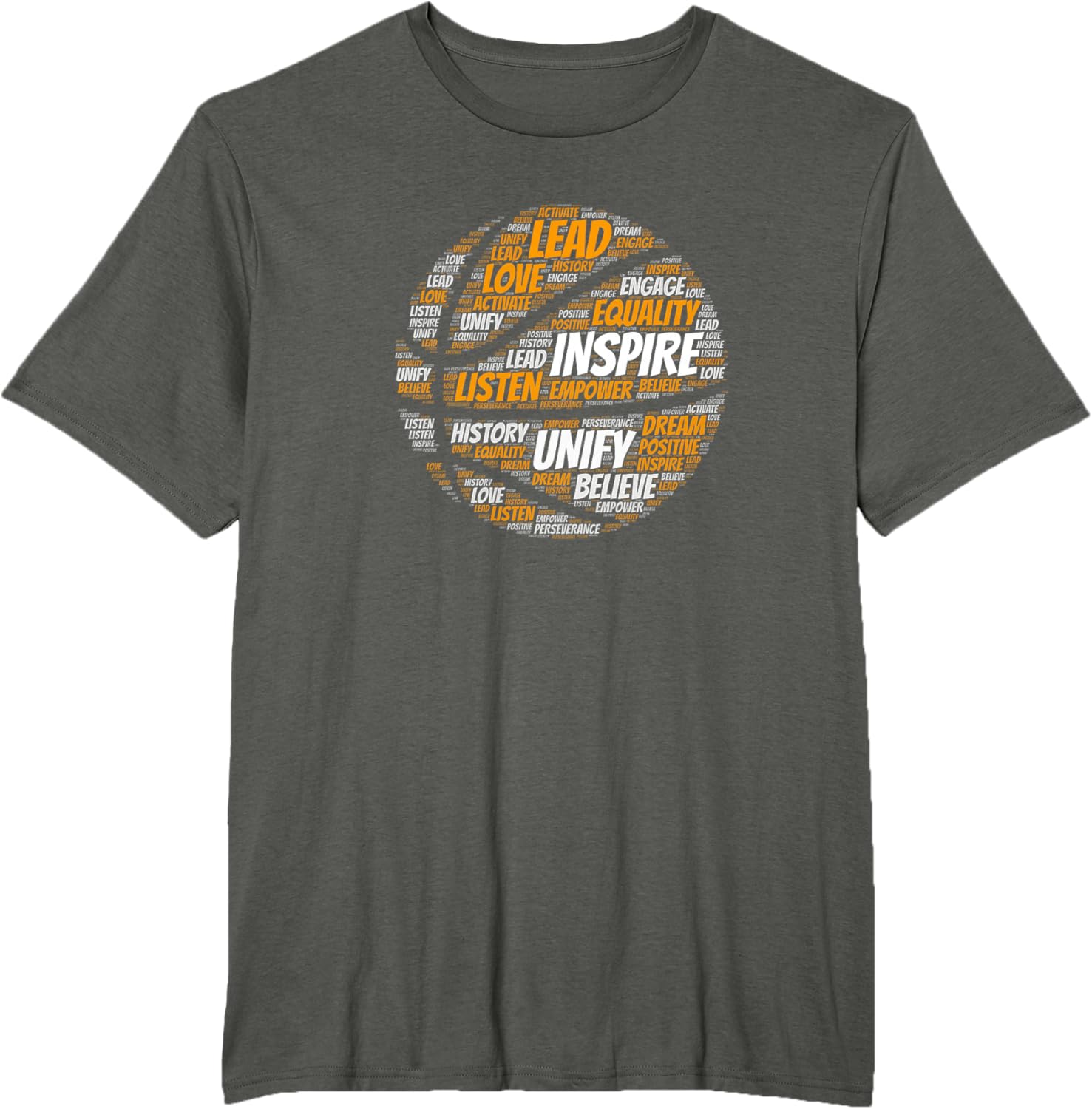Motivational Quote Basketball Inspiring Words T-Shirt