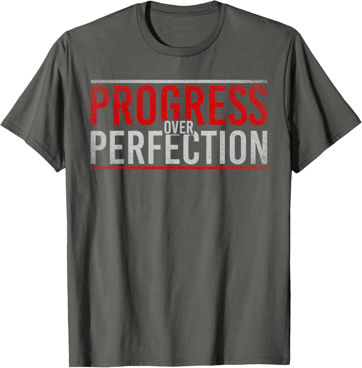 Progress Over Perfection Motivational T-Shirt