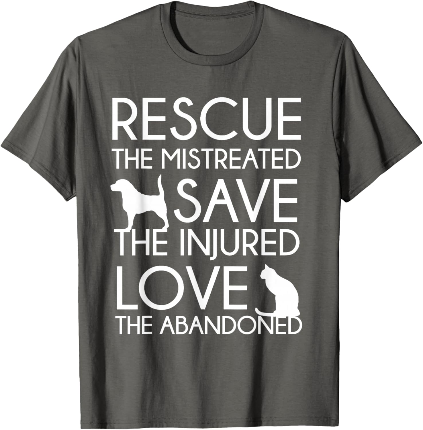 Animal Rescue Gift - Saving Animals - Dog Lover T-Shirt