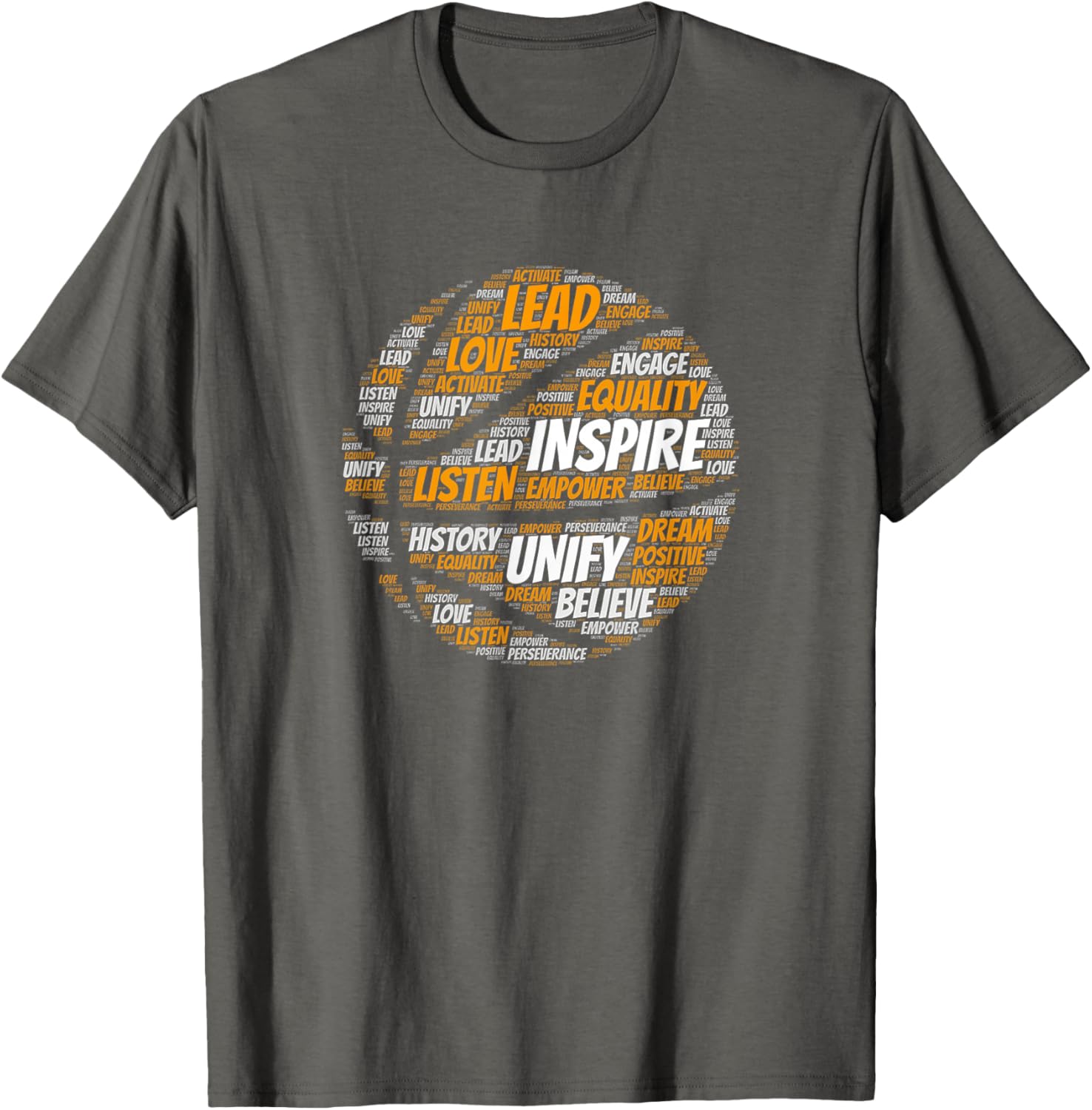 Motivational Quote Basketball Inspiring Words T-Shirt