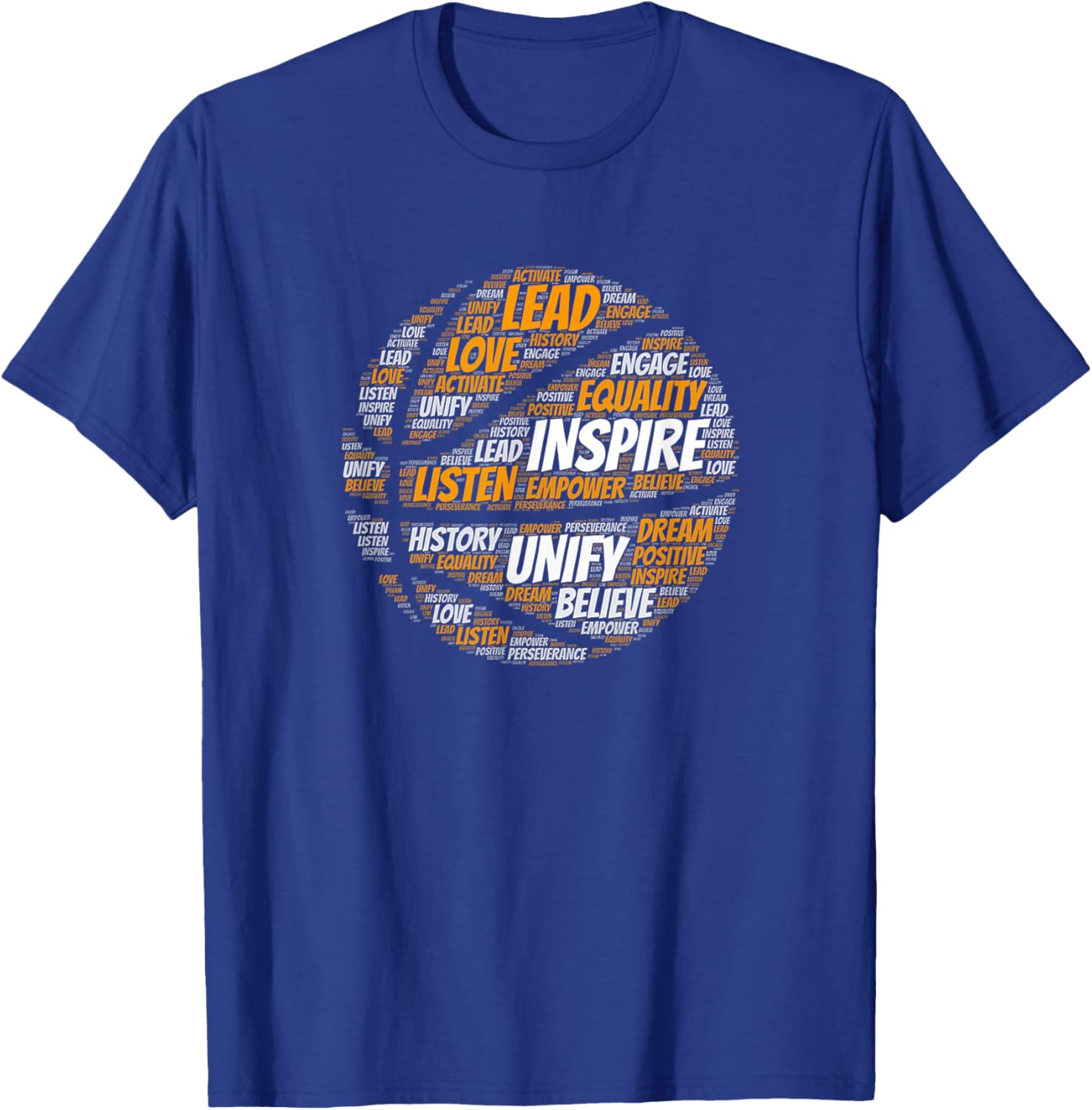 Motivational Quote Basketball Inspiring Words T-Shirt