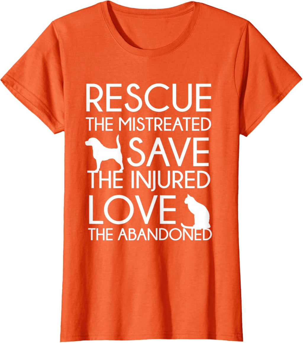Animal Rescue Gift - Saving Animals - Dog Lover T-Shirt