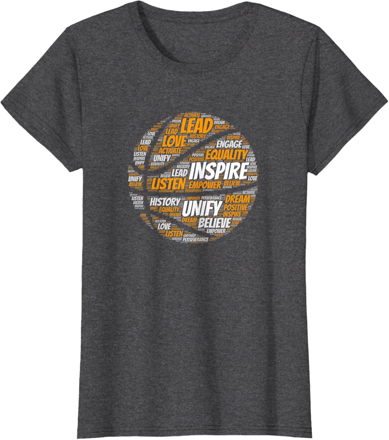 Motivational Quote Basketball Inspiring Words T-Shirt