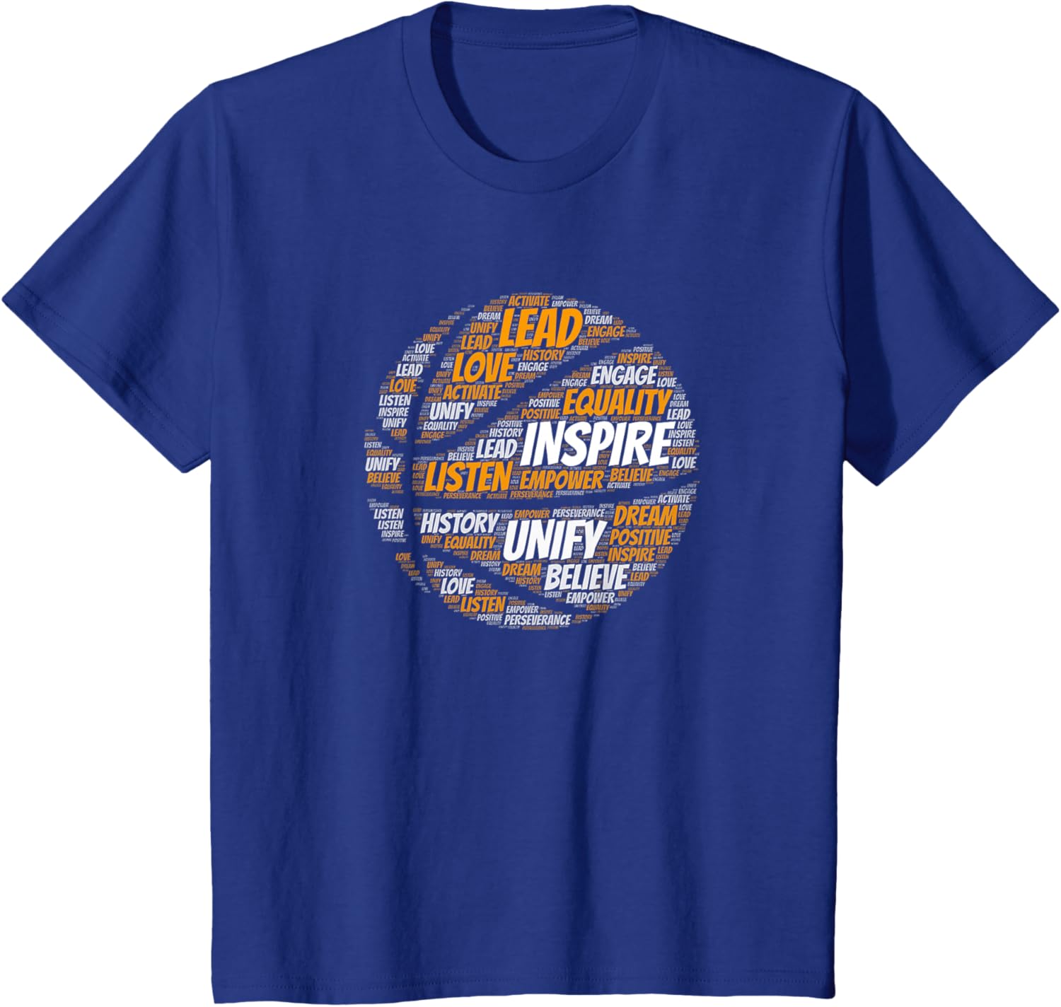 Motivational Quote Basketball Inspiring Words T-Shirt