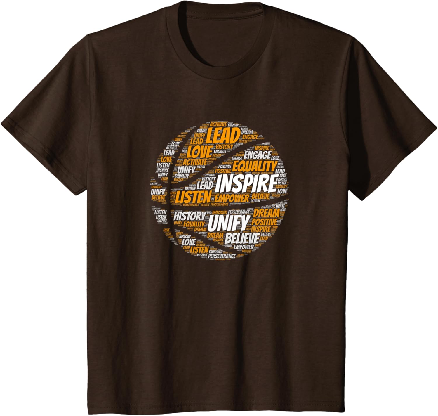 Motivational Quote Basketball Inspiring Words T-Shirt
