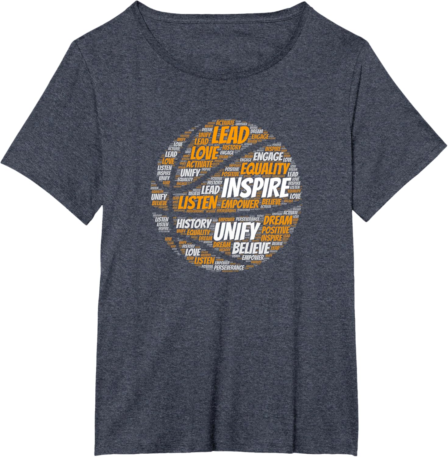 Motivational Quote Basketball Inspiring Words T-Shirt