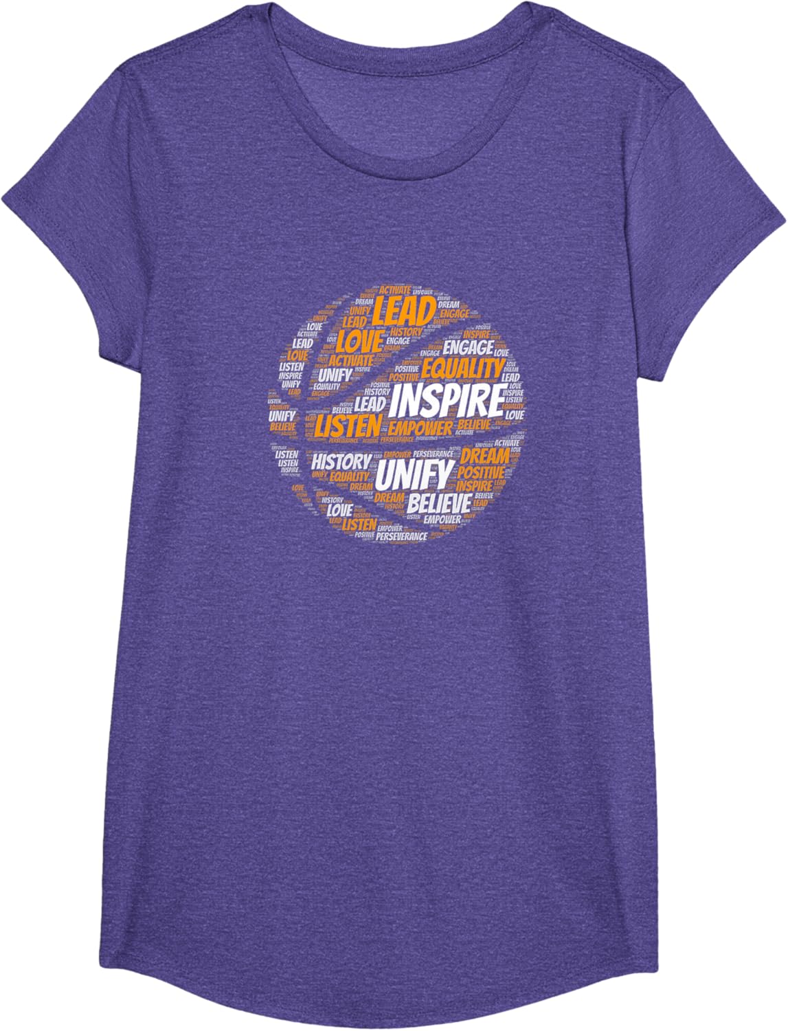 Motivational Quote Basketball Inspiring Words T-Shirt