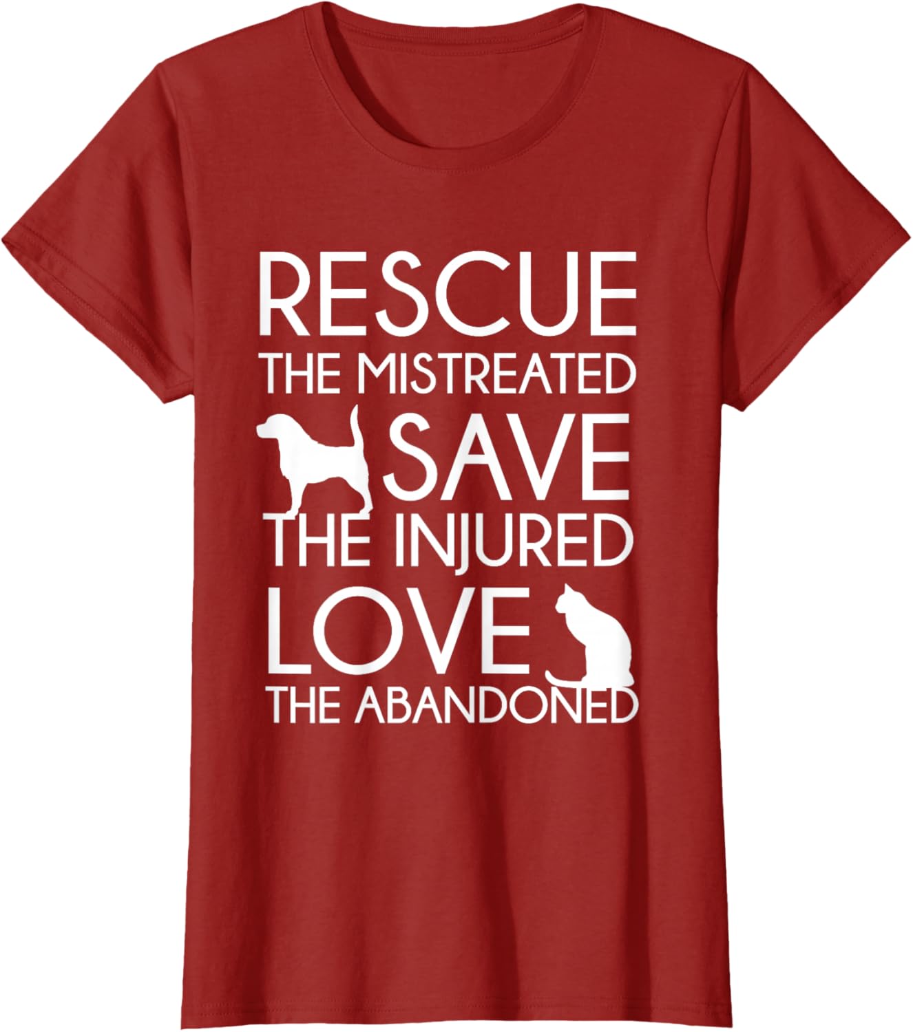 Animal Rescue Gift - Saving Animals - Dog Lover T-Shirt