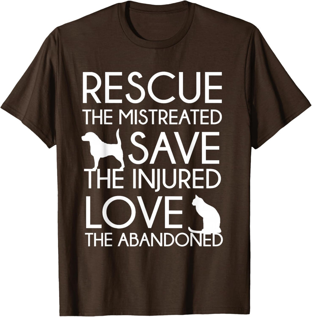 Animal Rescue Gift - Saving Animals - Dog Lover T-Shirt