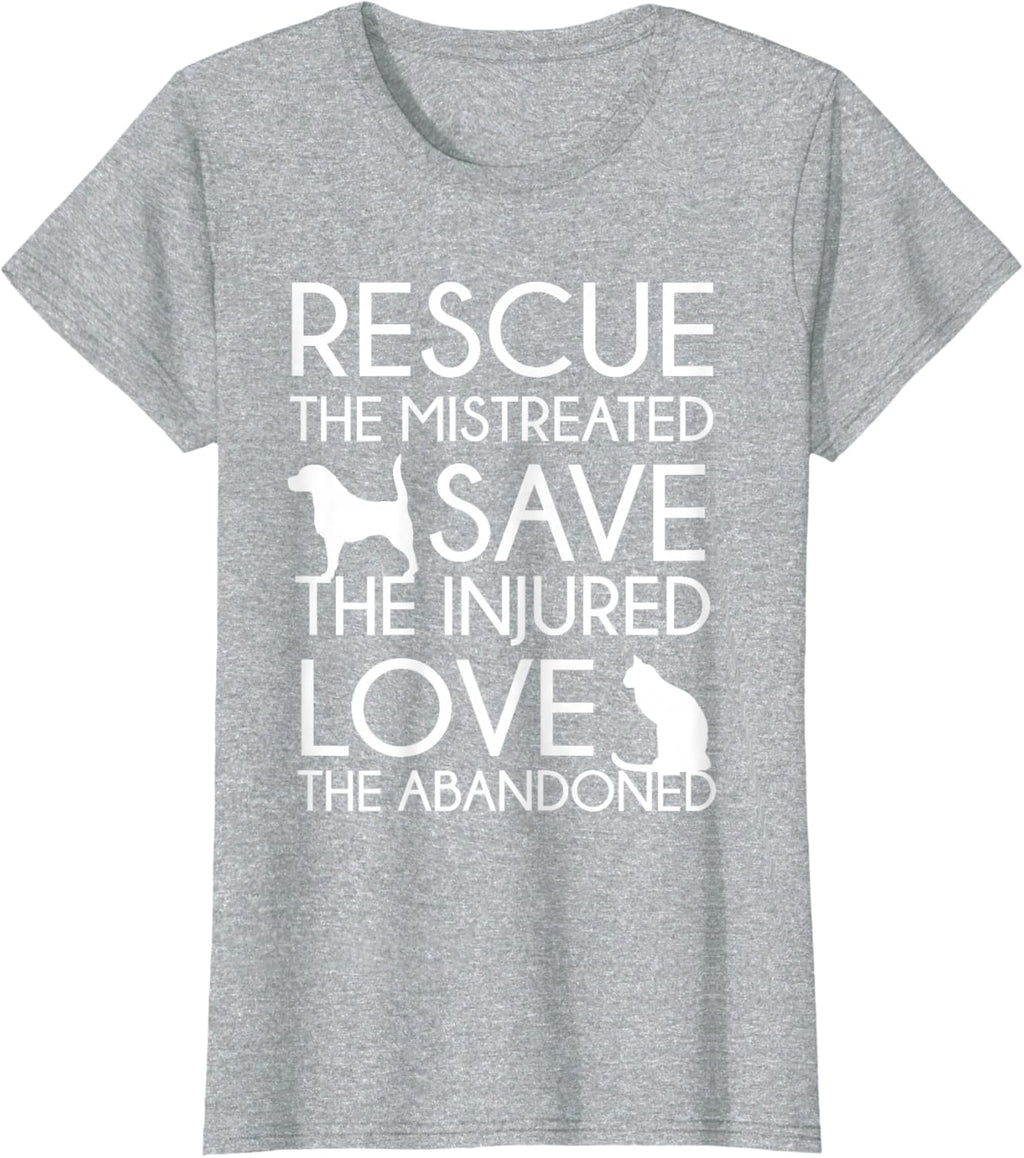 Animal Rescue Gift - Saving Animals - Dog Lover T-Shirt