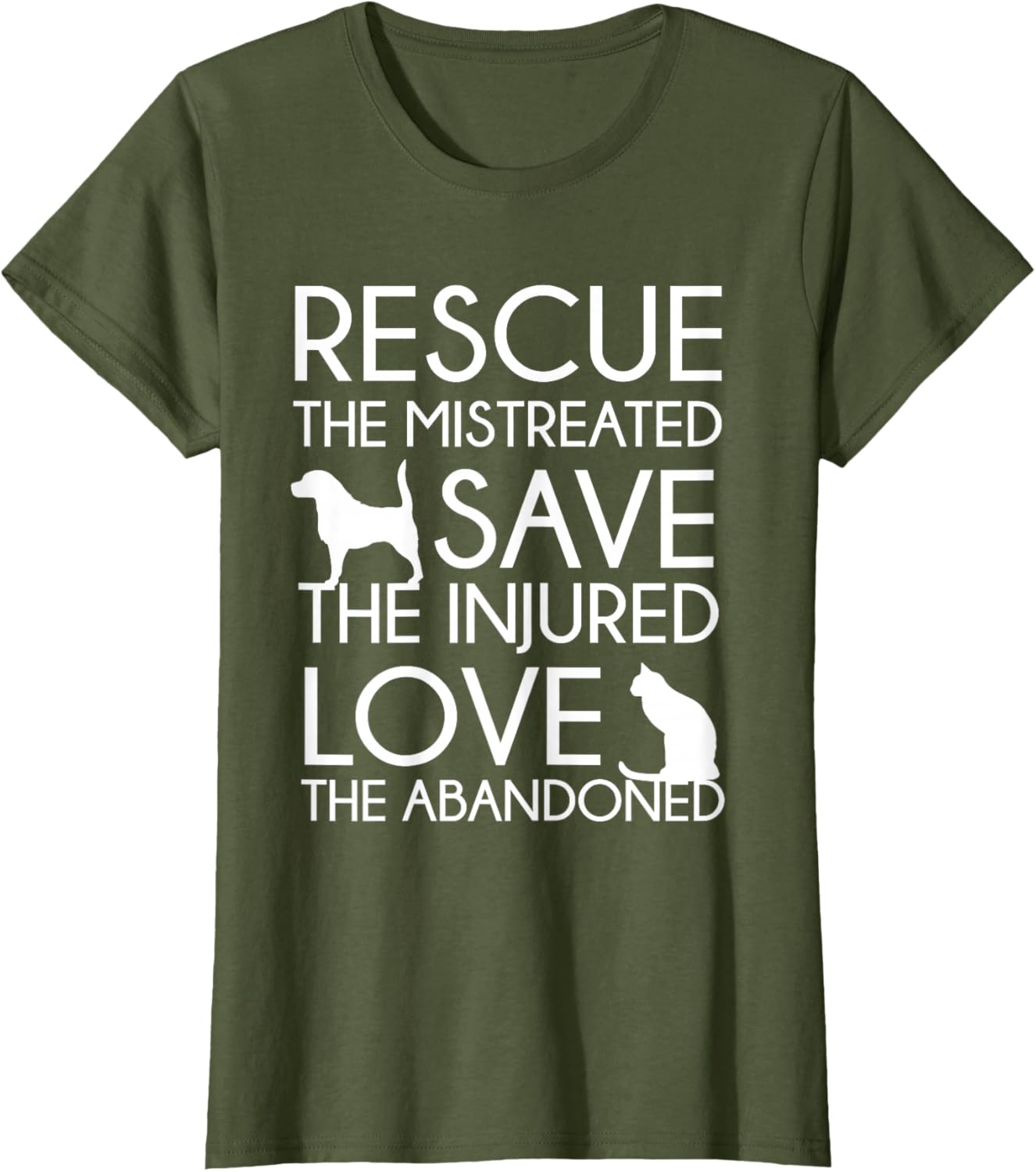 Animal Rescue Gift - Saving Animals - Dog Lover T-Shirt