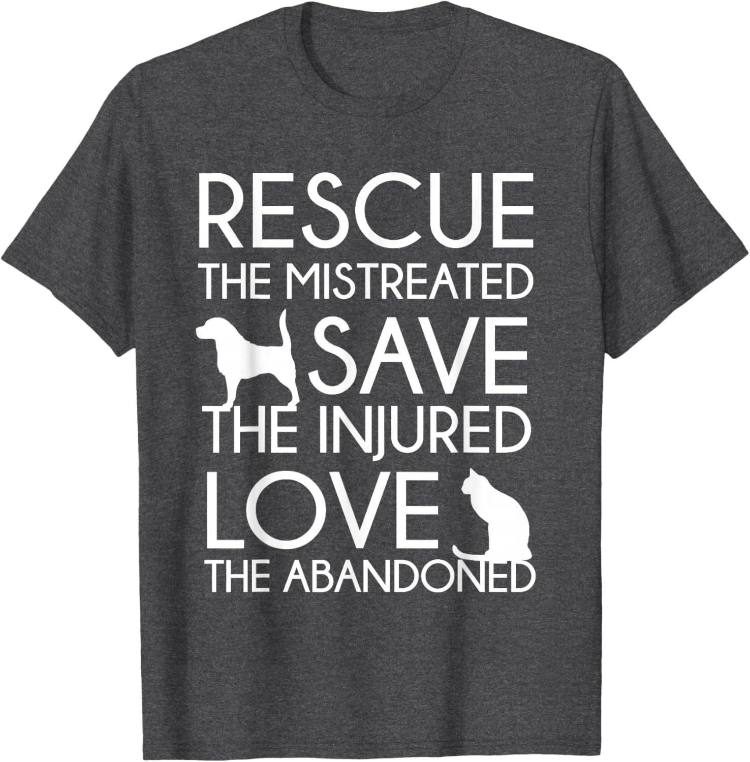 Animal Rescue Gift - Saving Animals - Dog Lover T-Shirt