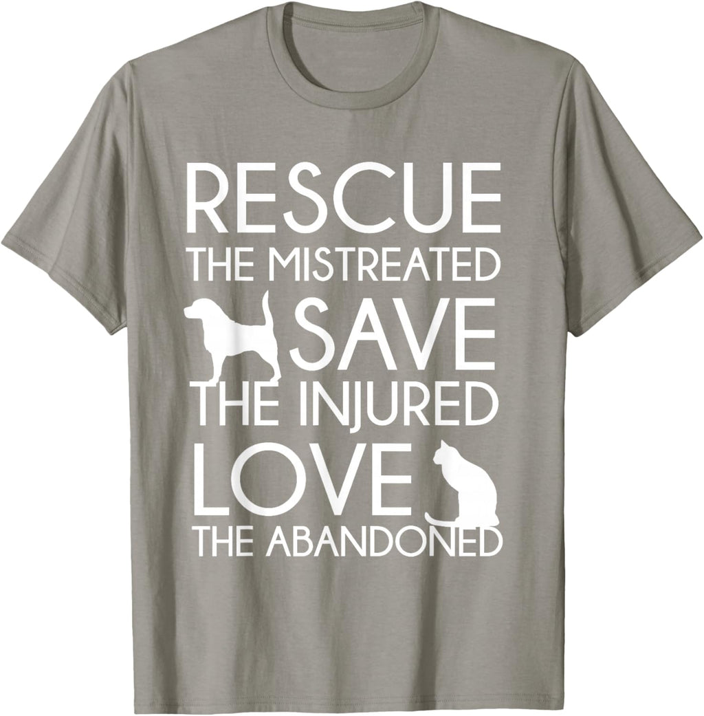 Animal Rescue Gift - Saving Animals - Dog Lover T-Shirt