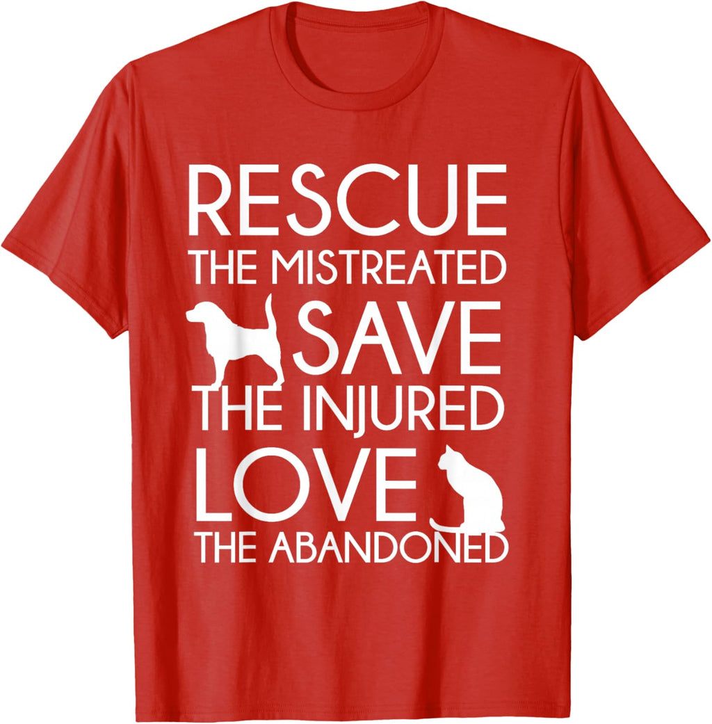 Animal Rescue Gift - Saving Animals - Dog Lover T-Shirt