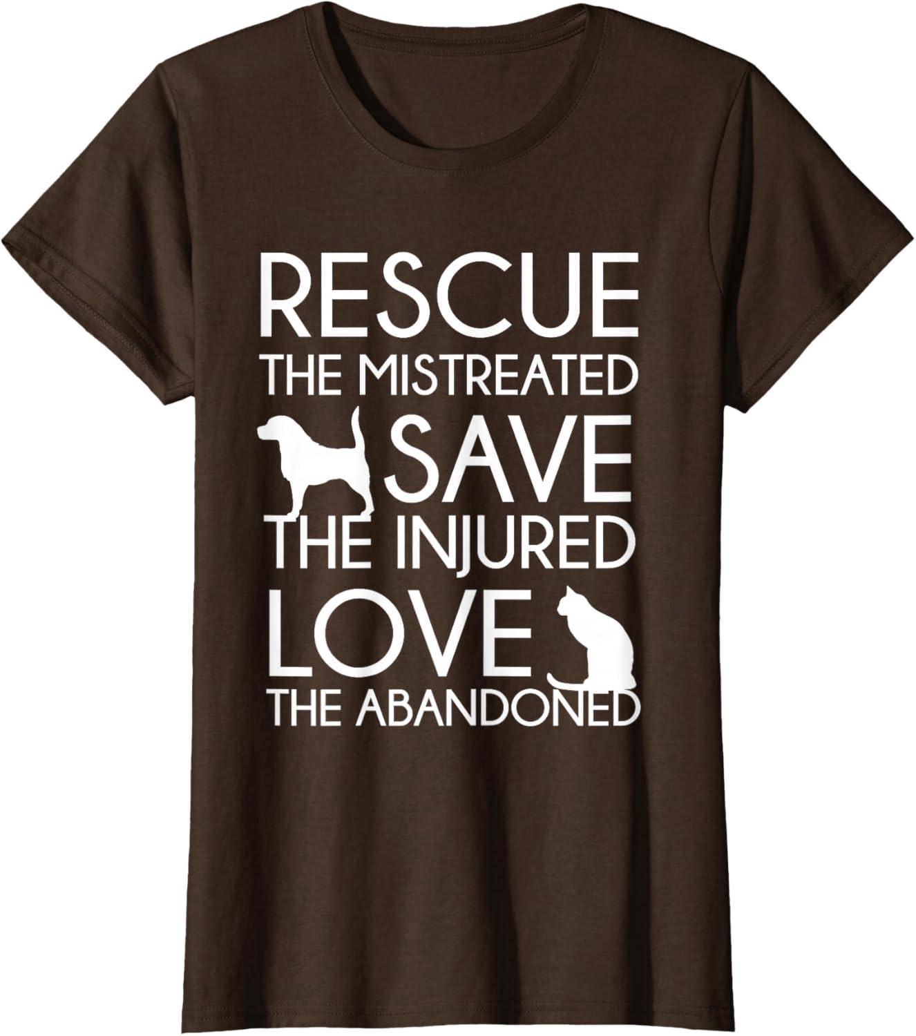 Animal Rescue Gift - Saving Animals - Dog Lover T-Shirt