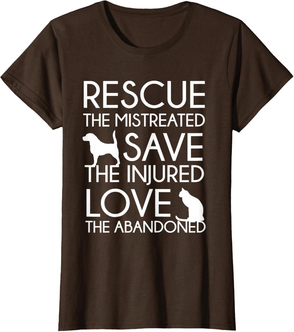 Animal Rescue Gift - Saving Animals - Dog Lover T-Shirt