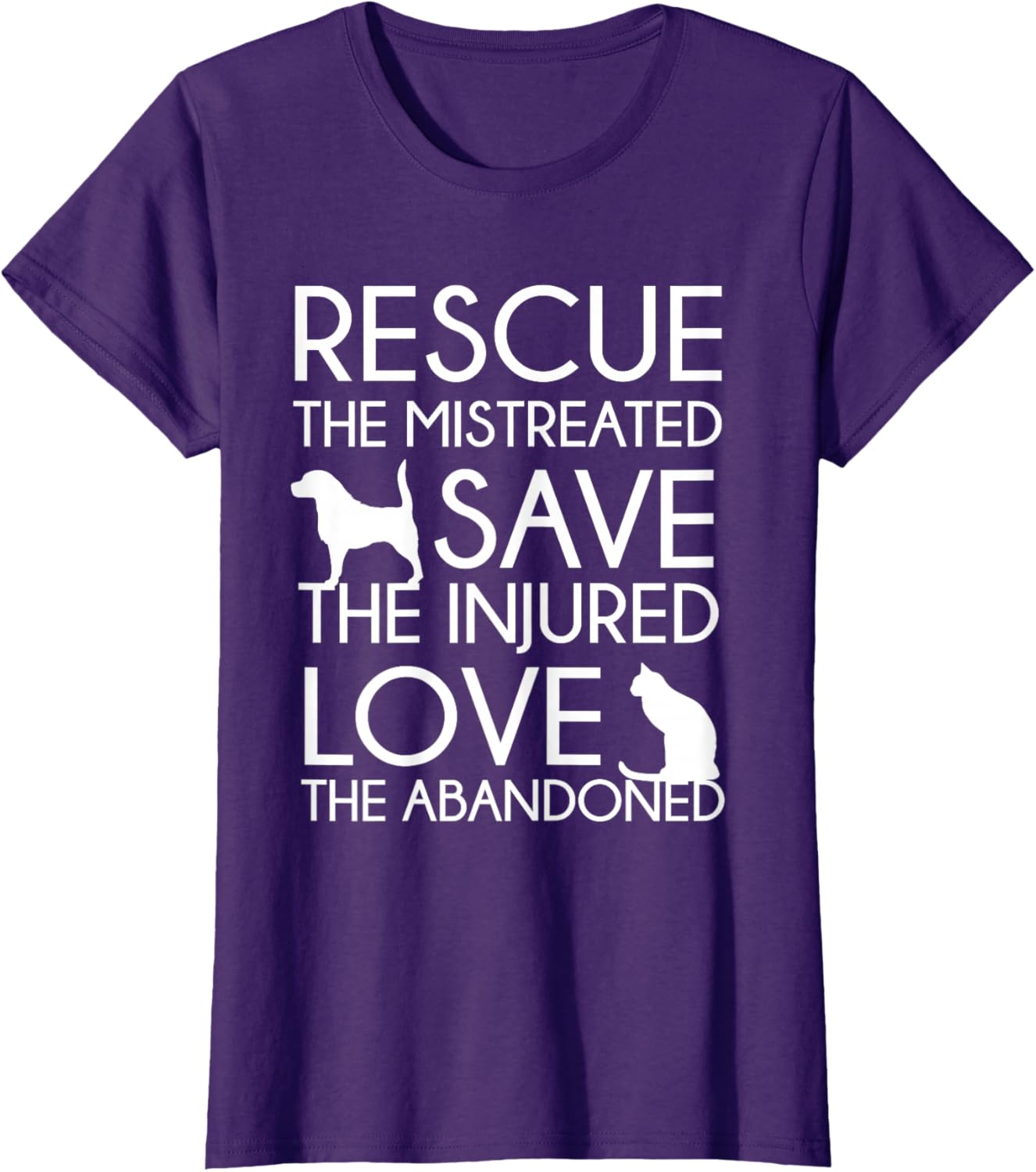 Animal Rescue Gift - Saving Animals - Dog Lover T-Shirt