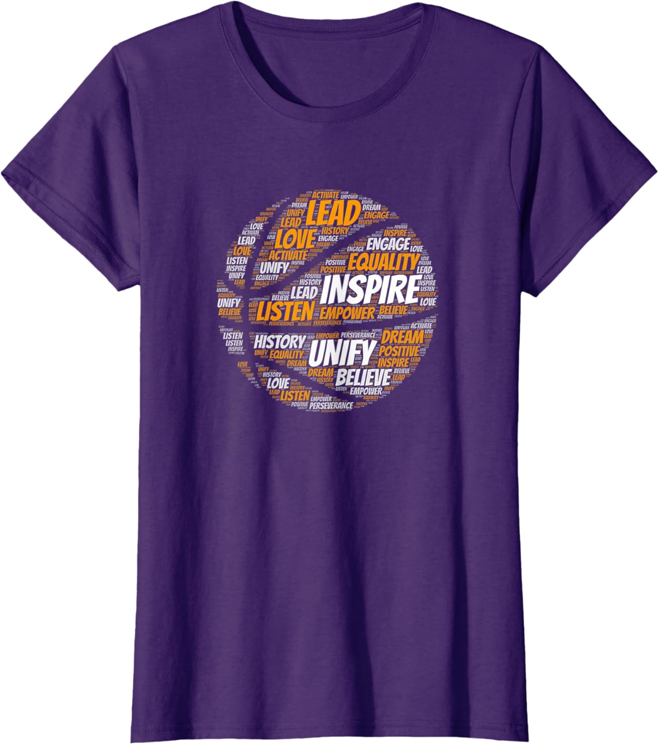 Motivational Quote Basketball Inspiring Words T-Shirt