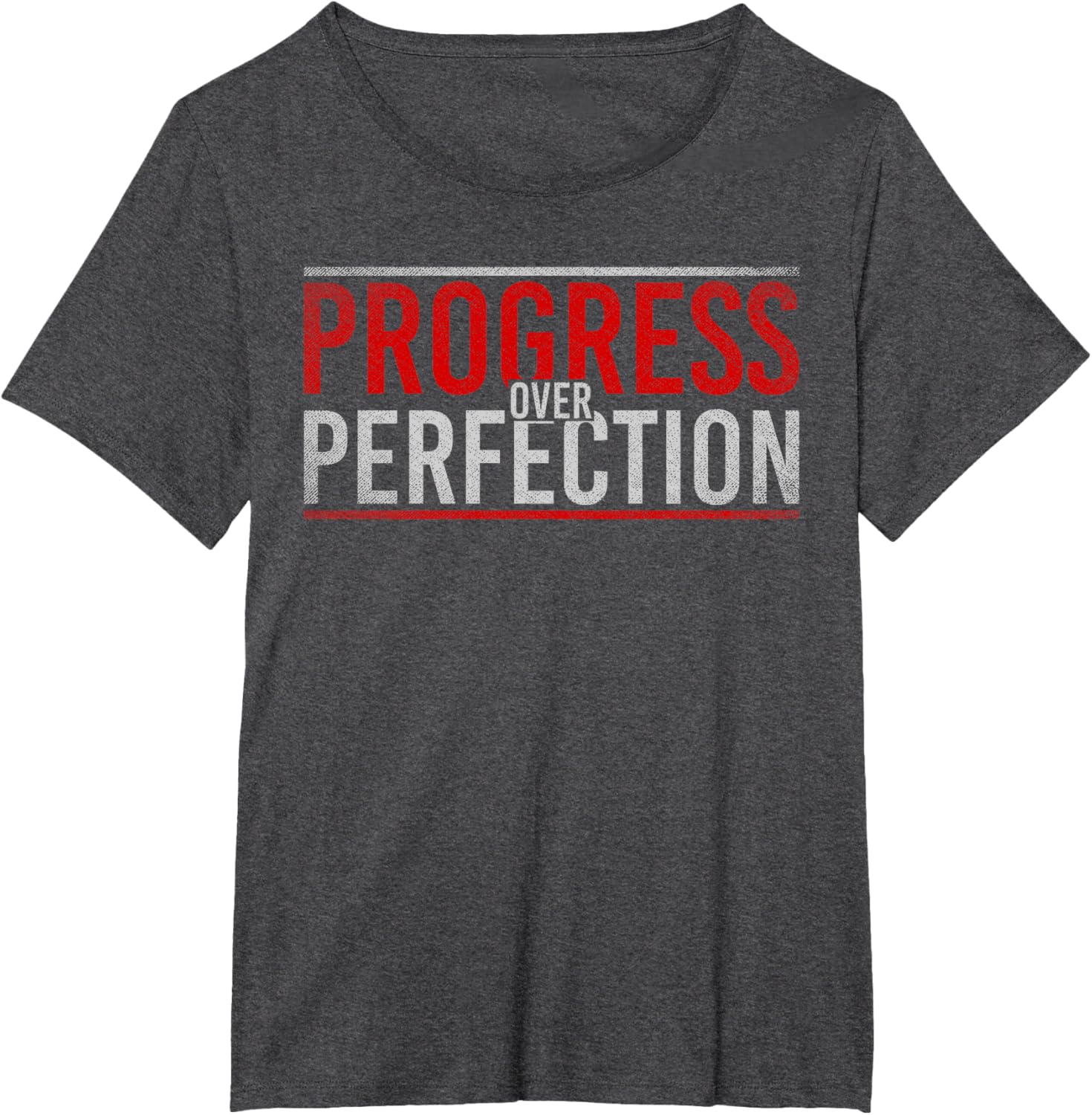 Progress Over Perfection Motivational T-Shirt