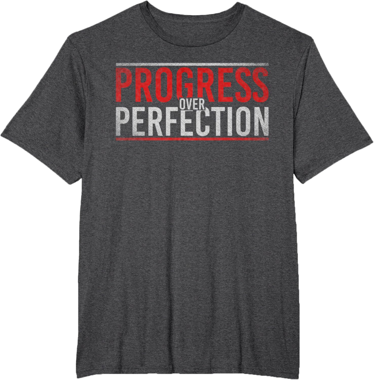 Progress Over Perfection Motivational T-Shirt