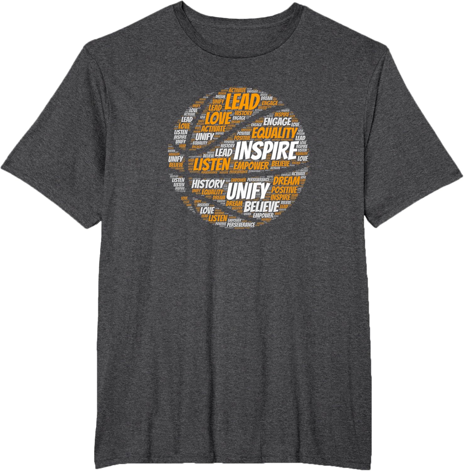Motivational Quote Basketball Inspiring Words T-Shirt