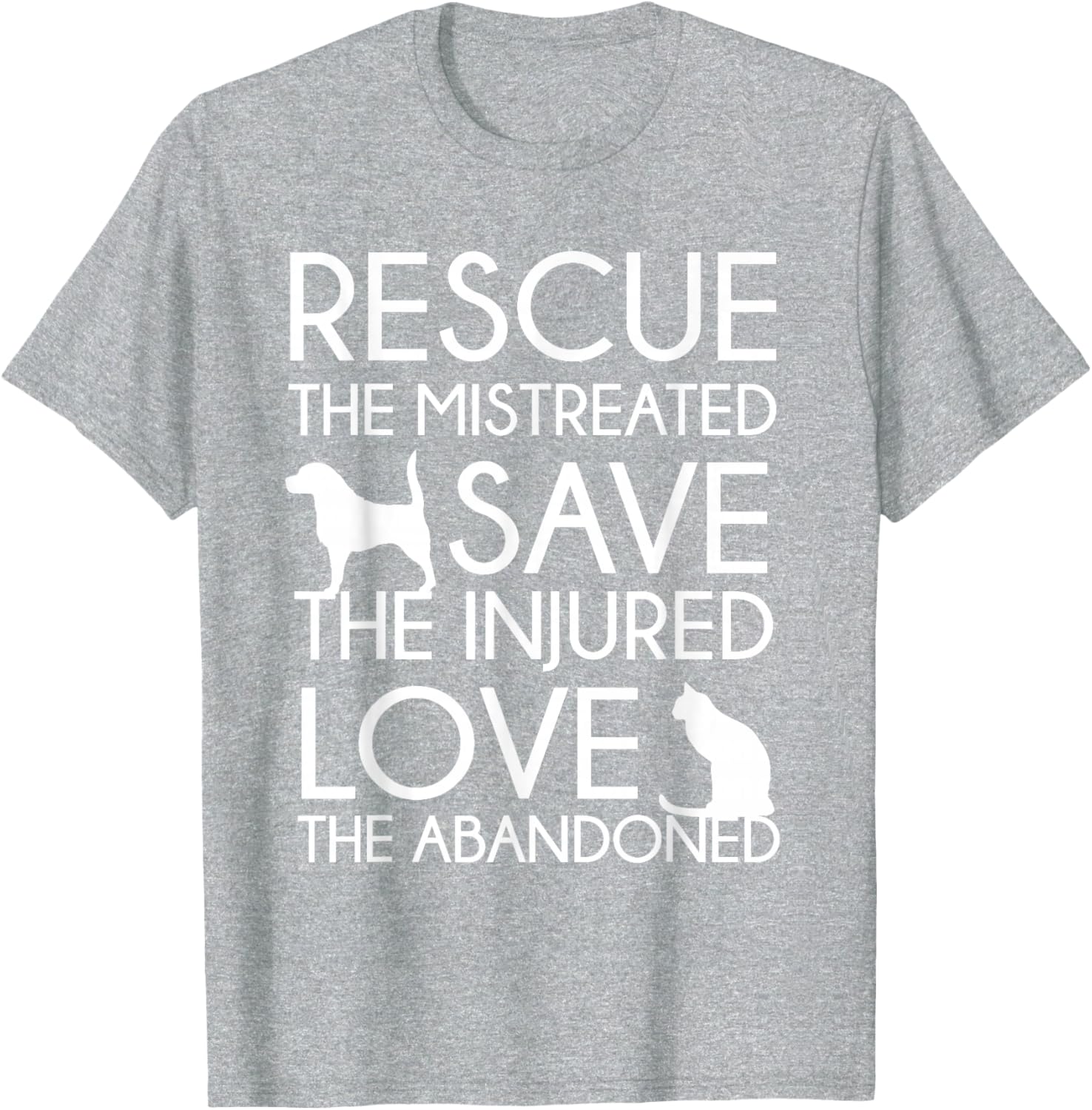 Animal Rescue Gift - Saving Animals - Dog Lover T-Shirt