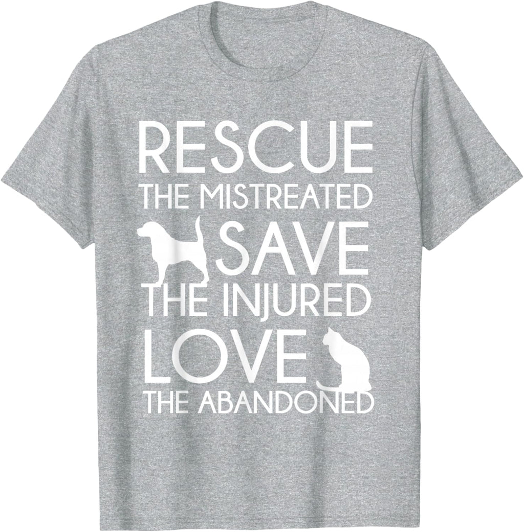 Animal Rescue Gift - Saving Animals - Dog Lover T-Shirt