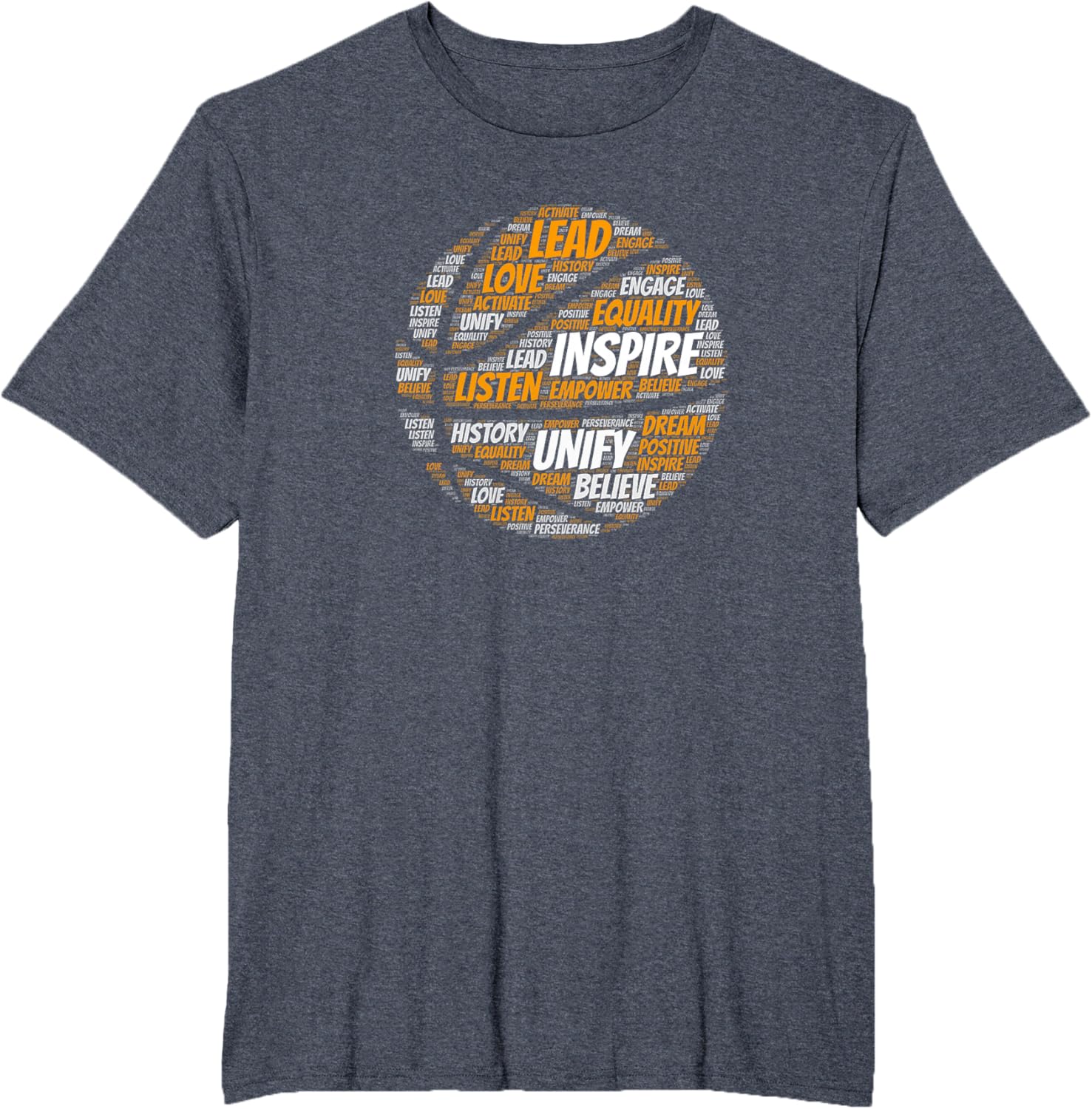 Motivational Quote Basketball Inspiring Words T-Shirt