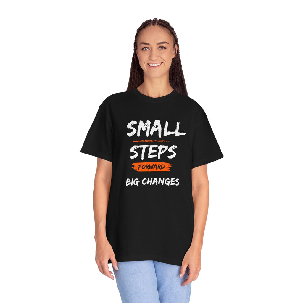Forward Brushstroke T-Shirt | Minimal Motivational Graphic