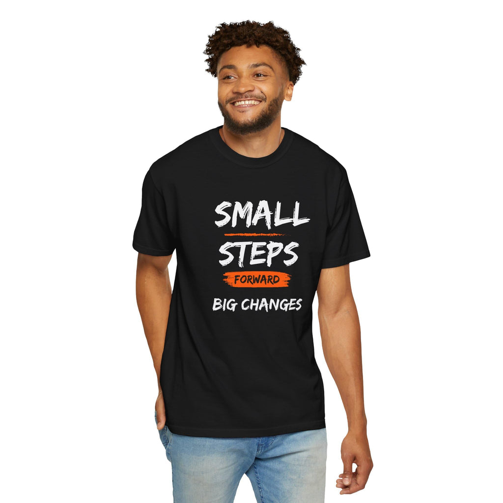 Forward Brushstroke T-Shirt | Minimal Motivational Graphic